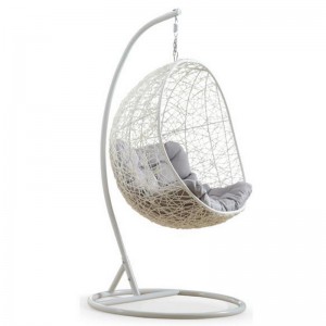 Modern Round Cane Double Outdoor Hanging Chair