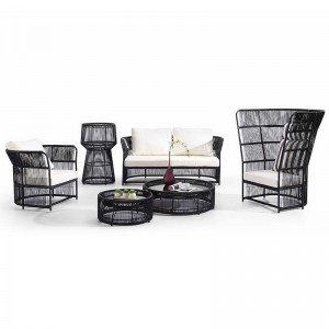 Modern Outdoor Garden Furniture Rattan Sofa Set